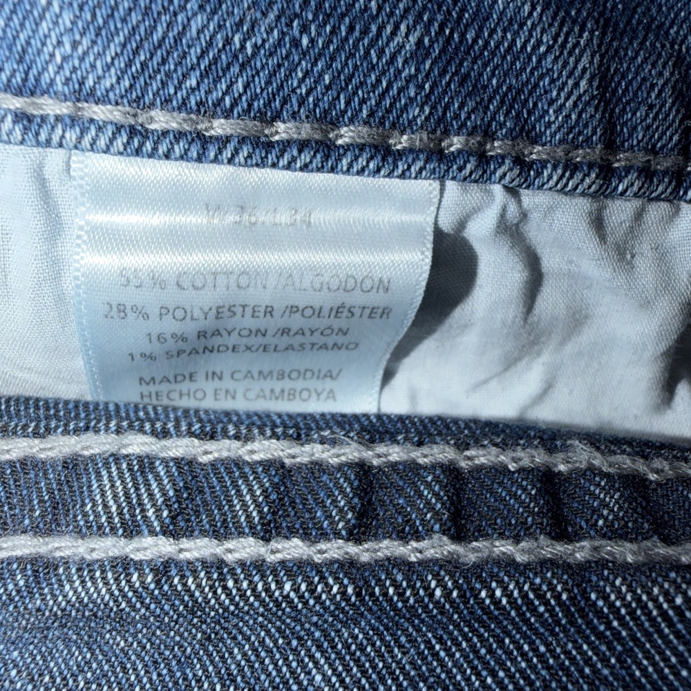 Cody James Blue Jeans Men's Size 36x34 Straight Leg - Picture 4 of 6